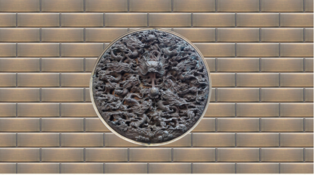 珠海铜门背景墙 | 珠海铜门背景墙价格bjq-08